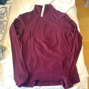 Lululemon size ten half zip